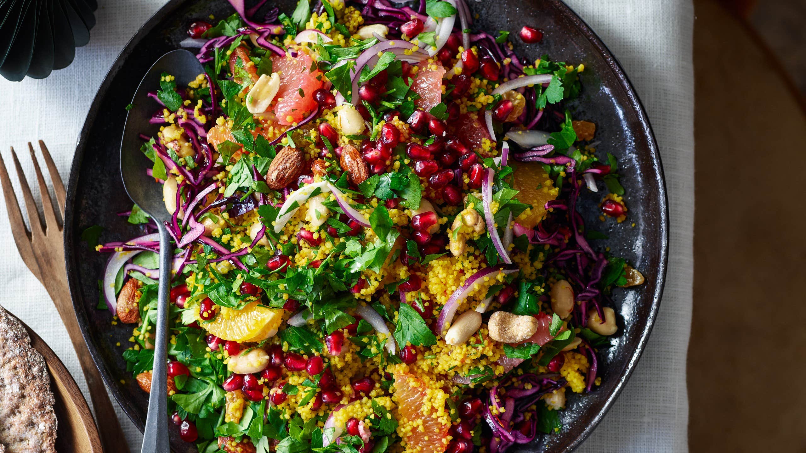 Tabbouleh med saffran och granatäpple Allt om Mat