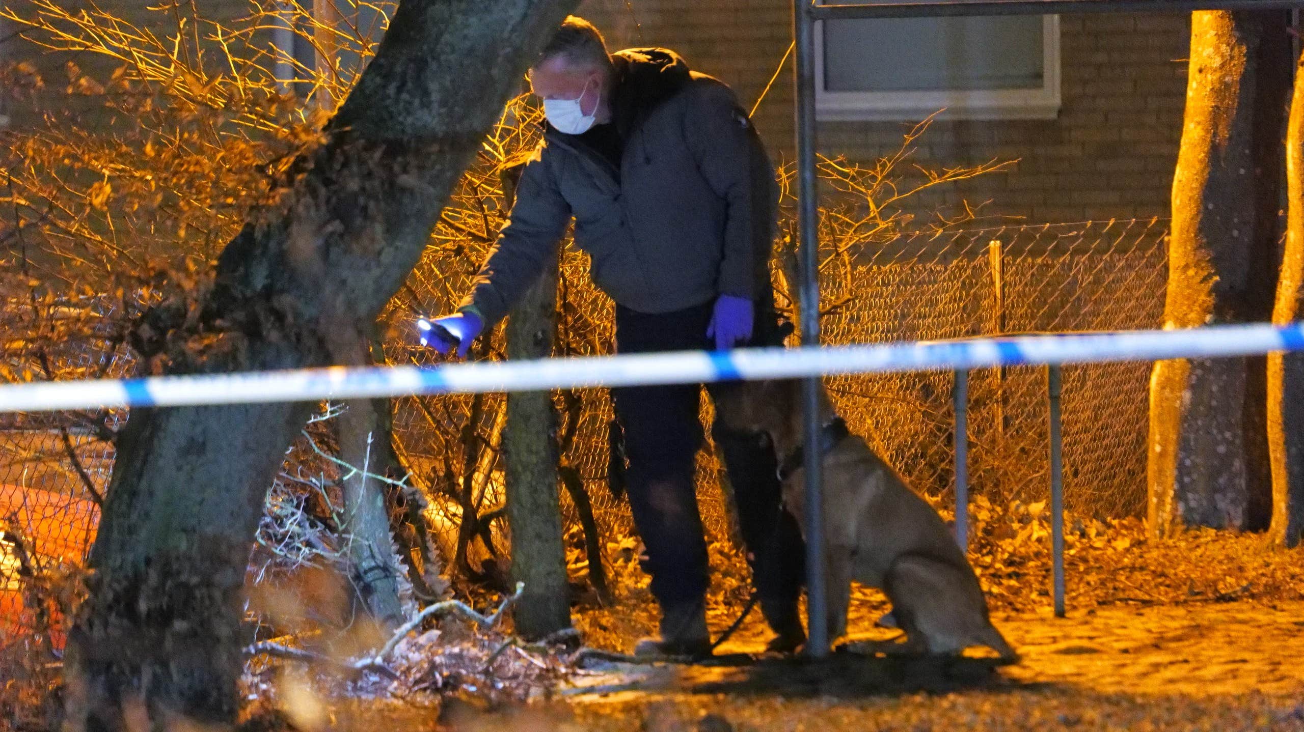 Polisinsats i Malmö område avspärrat