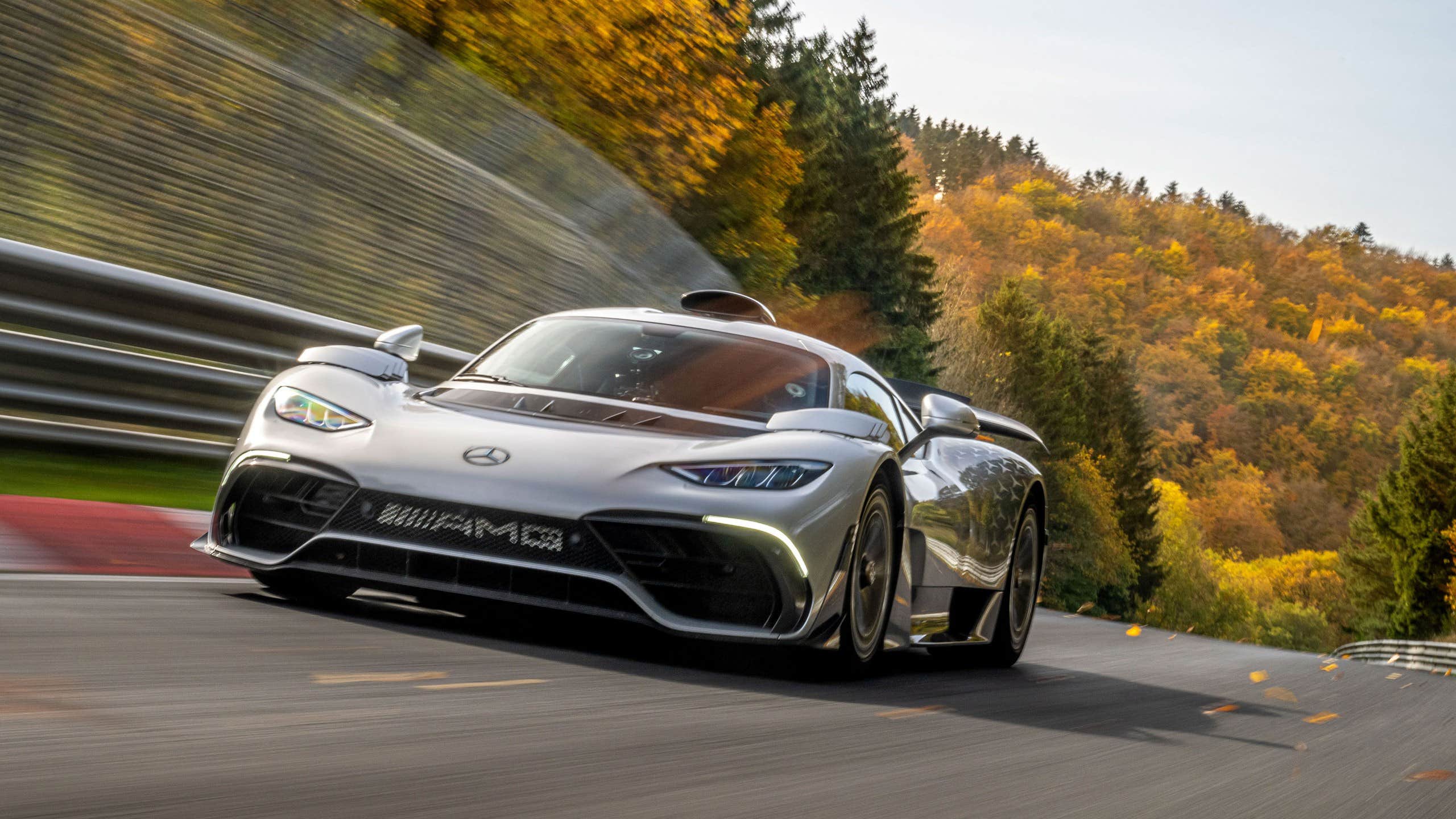 Mercedes AMG One extremt snabb runt Nürburgring nytt rekord