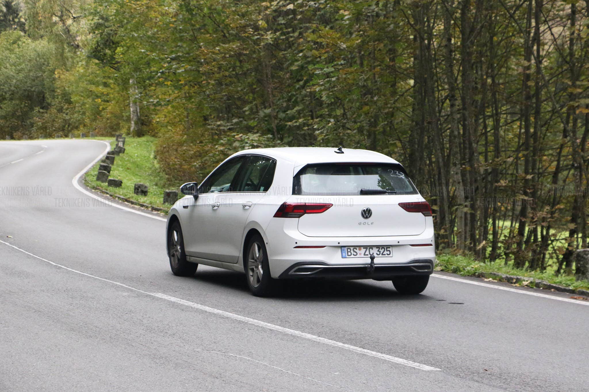 Spionbilder P Volkswagen Golf Facelift Teknikens V Rld