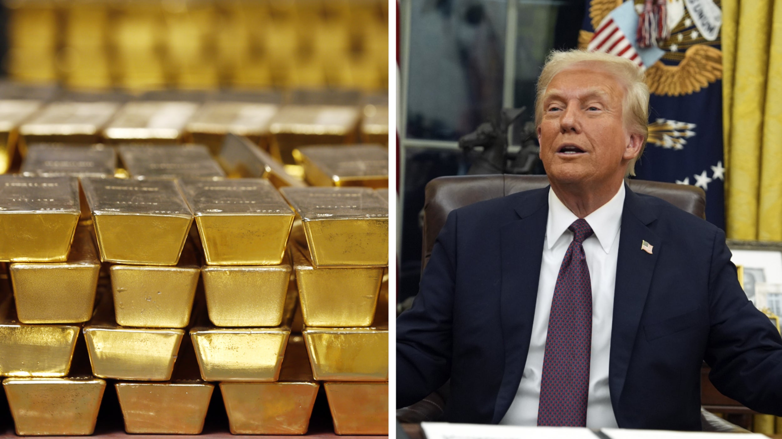 Kommentar: Rusch till guld när Trump inför tullar