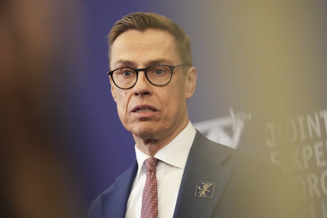 Finlands president Alexander Stubb. Arkivbild.