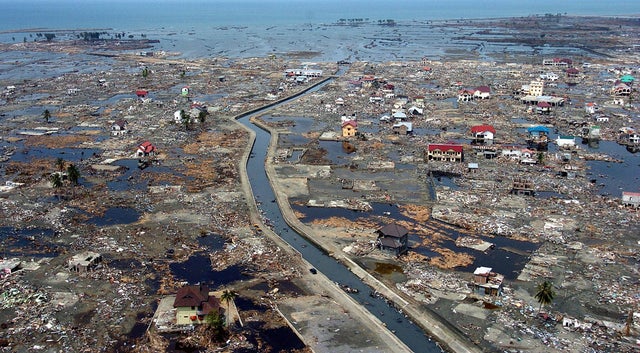 Aceh-provinsen i Indonesien den 5 januari 2005.