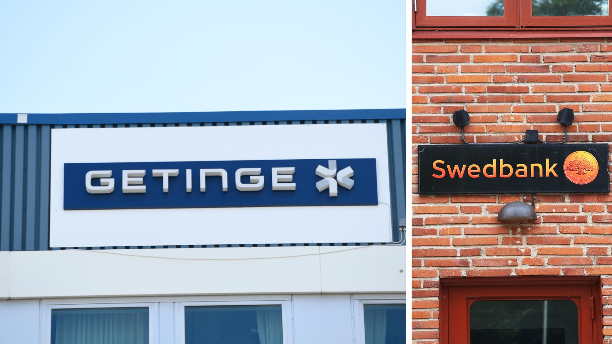 Swedbank kastar ut Getinge från fokusportföljen