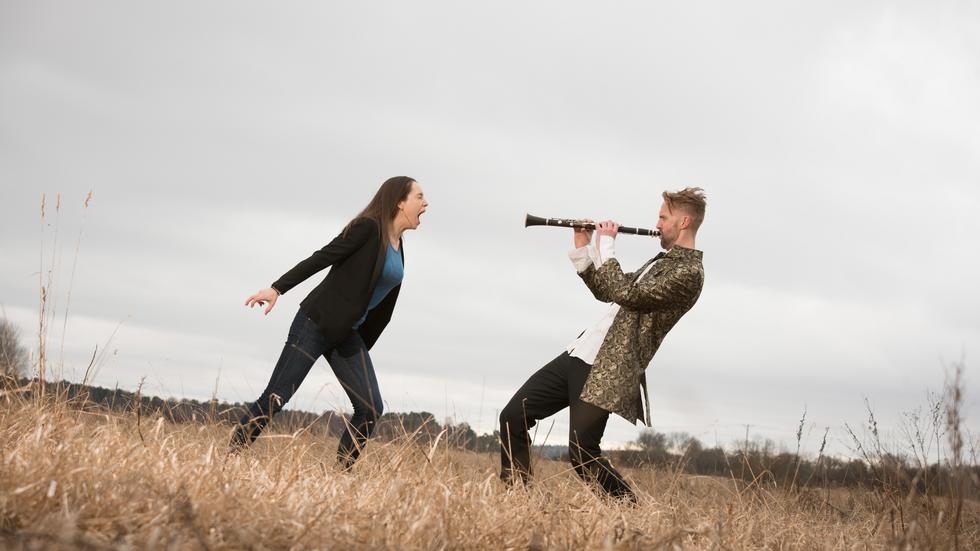 Emmy Lindström och Emil Jonason är paret som ska prägla den klassiska musiken på Spira kommande säsong.
Pressbild.