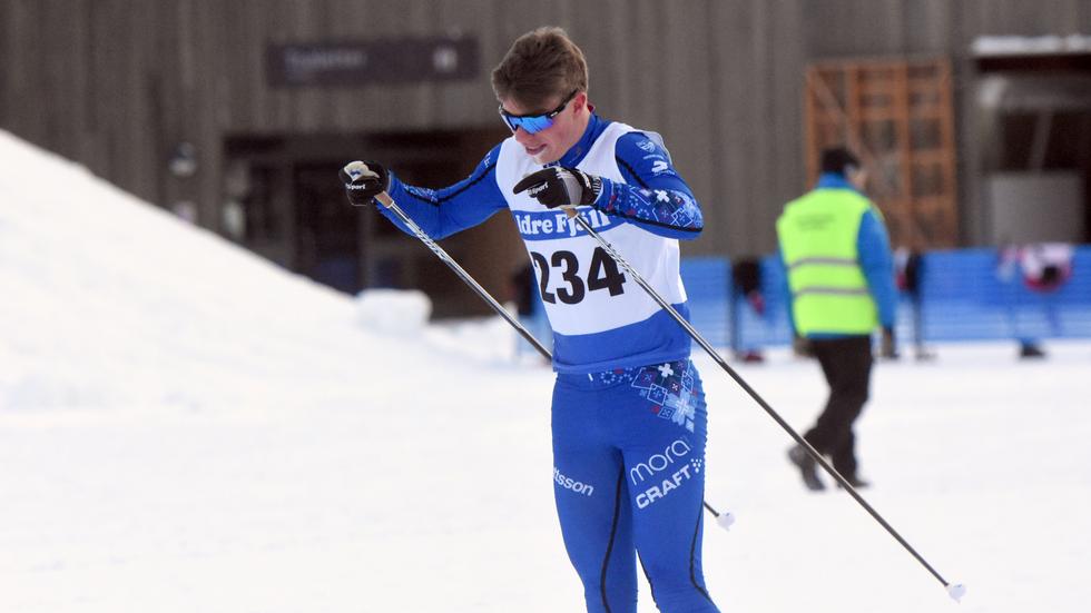 Eric Rosjö tog SM-brons på 30 kilometer masstart, klassisk stil.