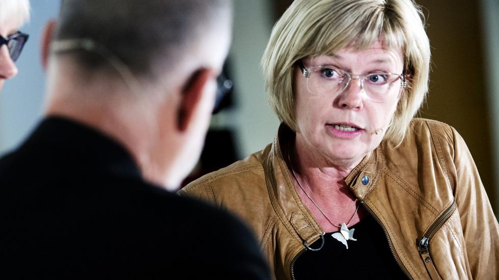 Kommunstyrelsens ordförande Ann-marie Nilsson (C). FOTO: Pär Grännö.