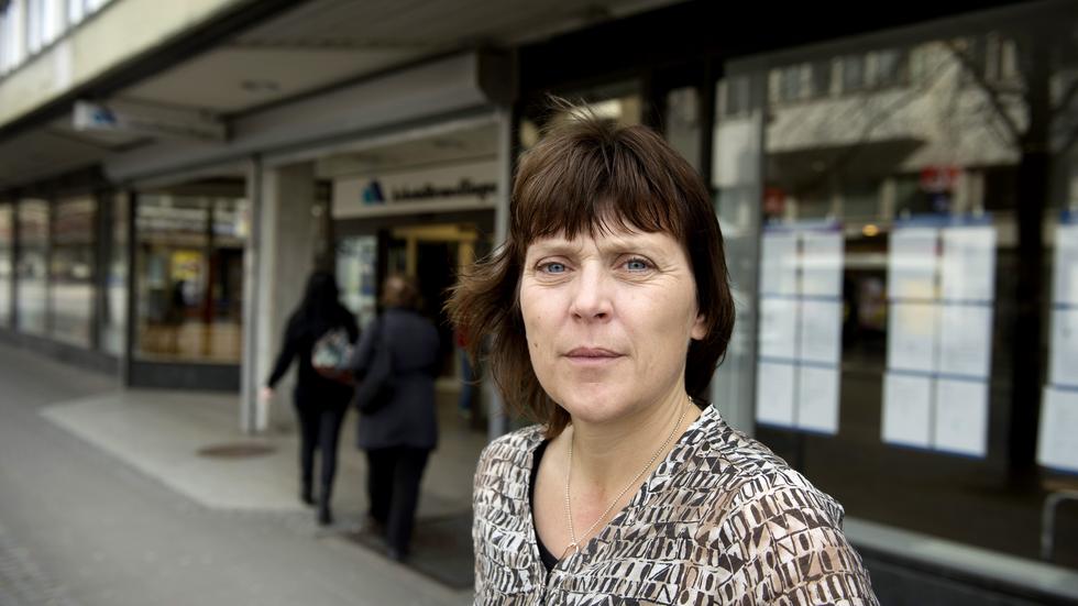 "Problemet här i Skåne är att de långtidsarbetslösa fortsätter öka. Det är det stora dilemmat", säger Marie Klasson, biträdande regionchef på Arbetsförmedlingen. Foto: Sonny Thoresen.