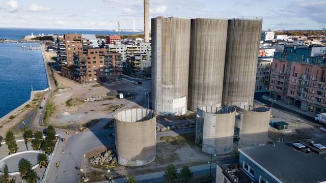 Cementas silor i Limhamn är q-märkta, vilket innebär att de har det starkaste skyddet som finns i en detaljplan.