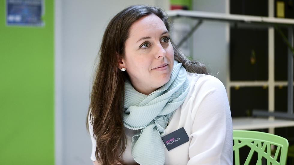 Stina Geijer, rektor på Prolympia. FOTO: Arkivbild