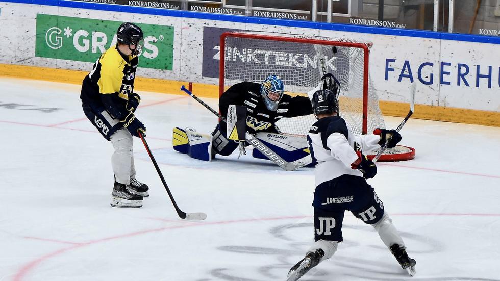 HV71:s J18-lag föll i SM-semifinalen mot Brynäs.
