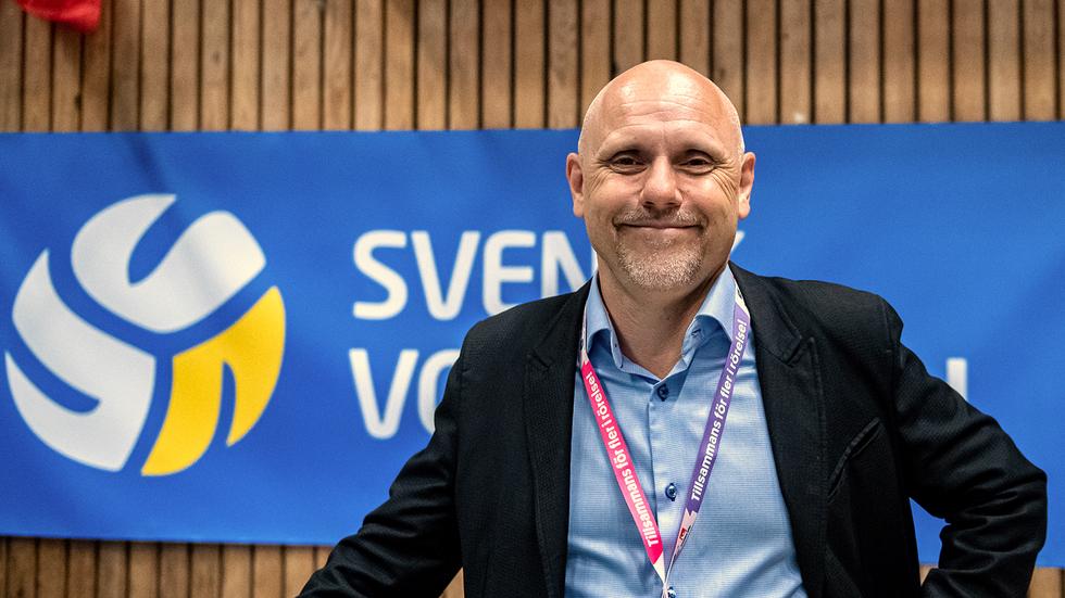 Ulric Svensson från Jönköping börjar i dagarna sin anställning som verksamhetschef på RIG Falköping. Bild: Nisse Nilsson/volleyboll.se