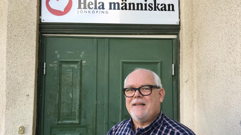 Gunnar Dahlqvist, verksamhetschef på Ria Center som drivs av organisationen Hela människan.