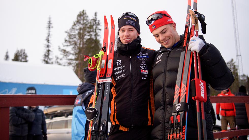 Leo Johansson och Eric Rosjö ska båda representera Sverige i världscuppremiären i Ruka. Foto: Simon Hastegård/Bildbyrån