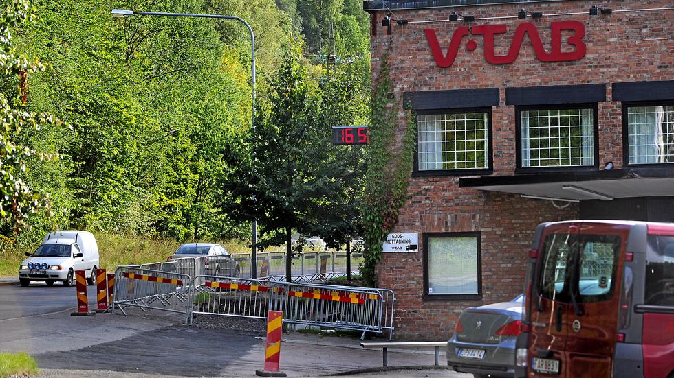 V-TAB:s tryckerianläggning i Norrahammar läggs ner. FOTO: ROLF ANTONSSON. 