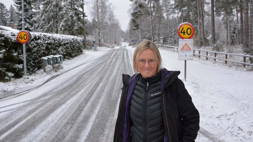 Emma Hallman är ordförande i Furusjö samhällsförening. 