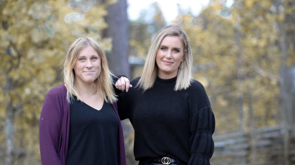 Sandra Jernberg och Emmy Aldernfors driver företaget Swedish Mini Design tillsammans.