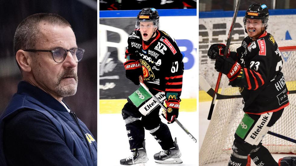 Tommy Samuelsson och hans HV71 åker på bortaturné under veckan och lånar in HC Dalens Jesper Thörnberg och Adam Hirsch.