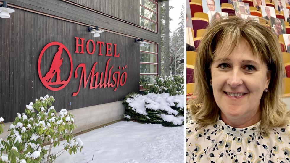 Pernilla Bernhardsson på Mullsjö Utveckling berättar om en aktivitet som ska äga rum på Hotell Mullsjö i morgon. 