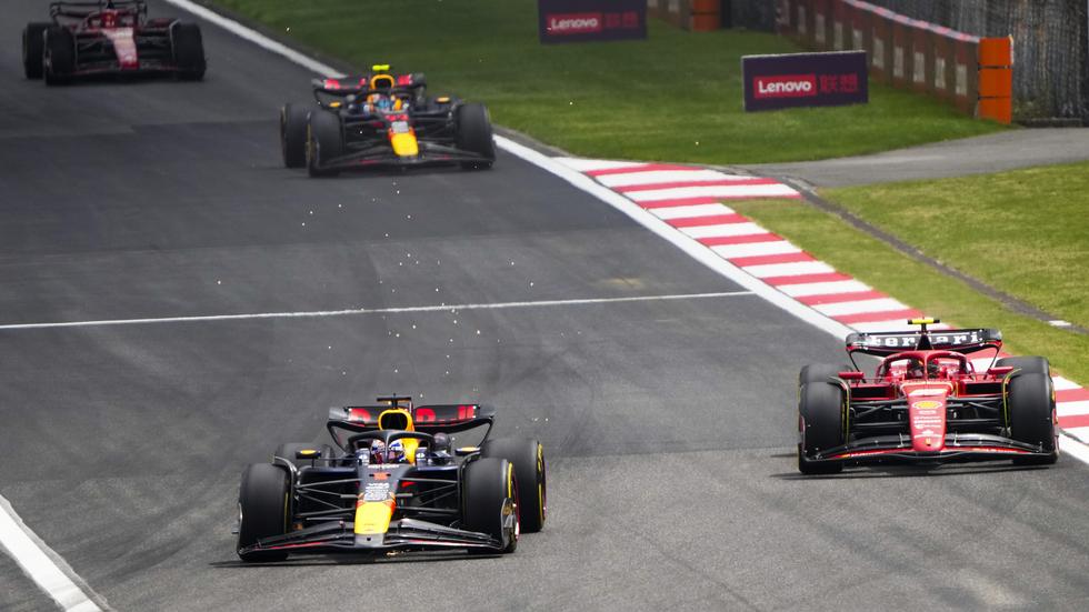 Max Verstappen vinner sprinten i Kinas Grand Prix i Formel 1.