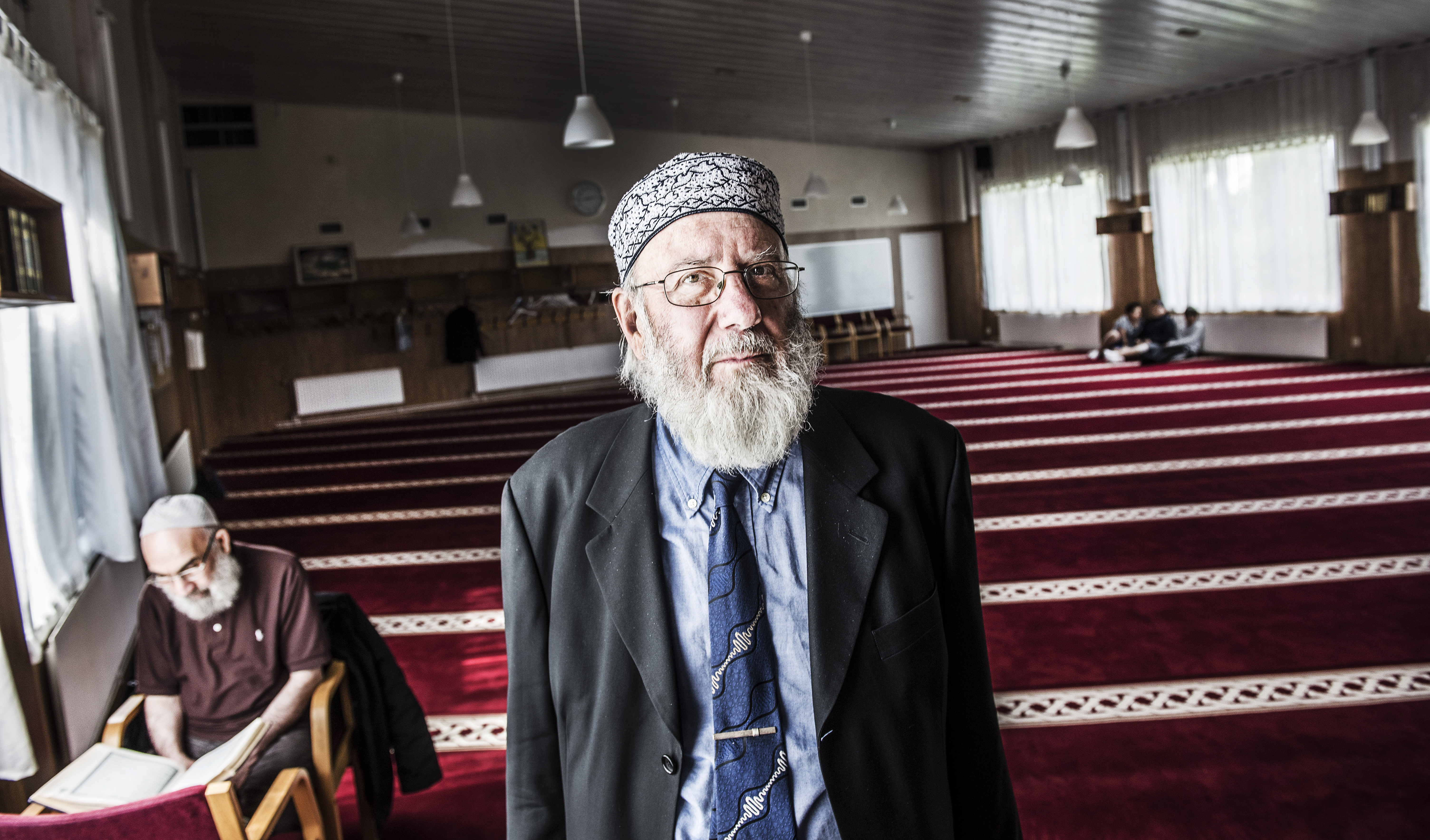 Imam Abd al Haqq Kielan, verksam vid stora moskén i Eskilstuna. Arkivbild.