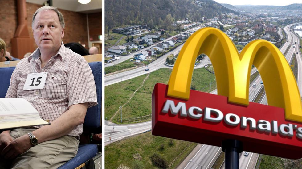 Anders Samuelsson (C) ger nu lugnande besked till oroliga grannar – ingen verksamhet i McDonalds storlek kommer etablera sig på platsen framöver: ”Den politiska viljan har varit tydlig så det kommer inte att ske”.