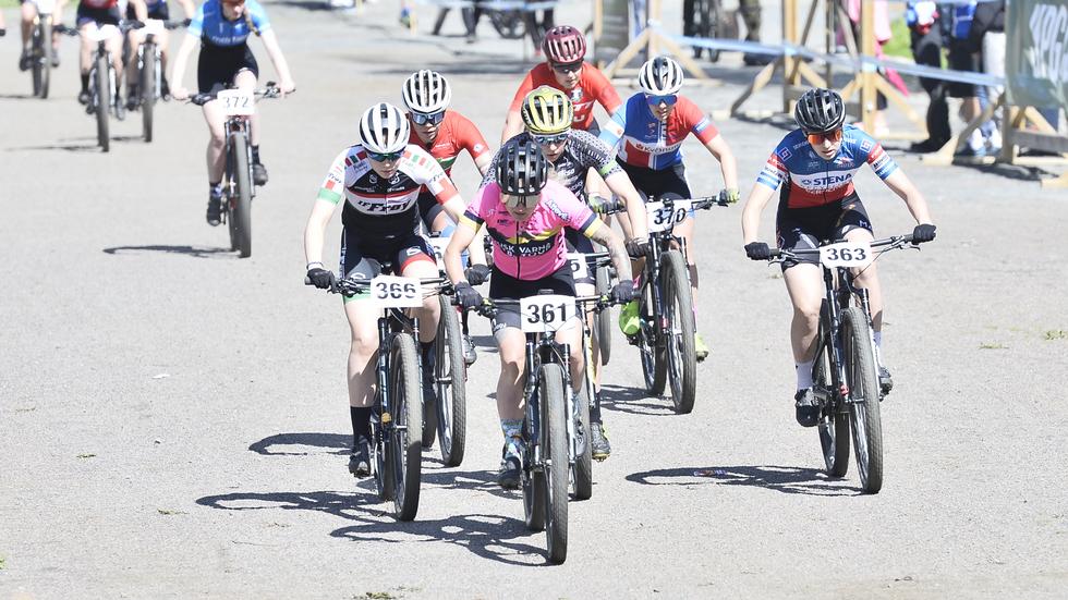 Bild från tävlingen Huskvarna MTB-Tour 2022, som arrangerades av IKHP. 2024 kommer ungdoms-EM i mountainbike att avgöras på IKHP i Huskvarna och 2025 ska mästerskapet avgöras i Jönköping med  Hallby som arrangör. 