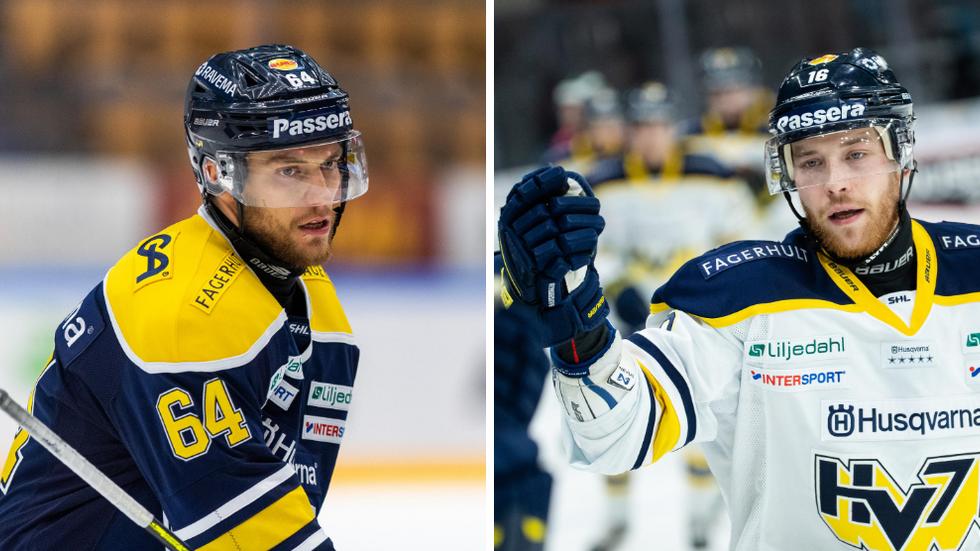 Eric Martinsson är redan klar för spel i KHL, nu uppges Filip Sandberg vara på väg till samma klubb. Bilder: Bildbyrån. 