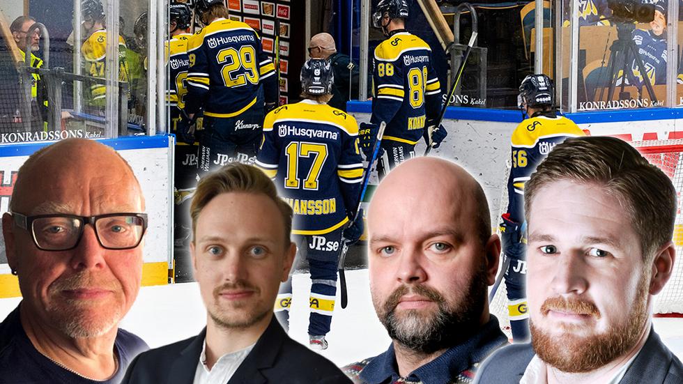 JP/Jnyttsportens Donald Sandström, Carl Ljungquist, Patrik Sjöblom och Magnus Sundvall ger sin syn på HV:s läge inför avslutningen.