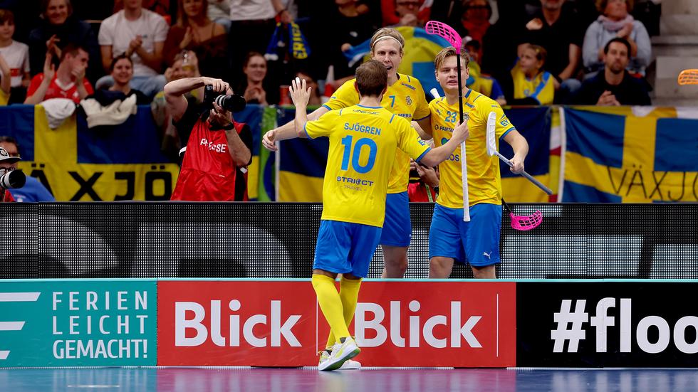 Sverige är klart för VM-final i innebandy. 