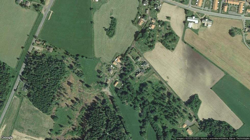 Området kring Ängslundsvägen 17. Google Maps