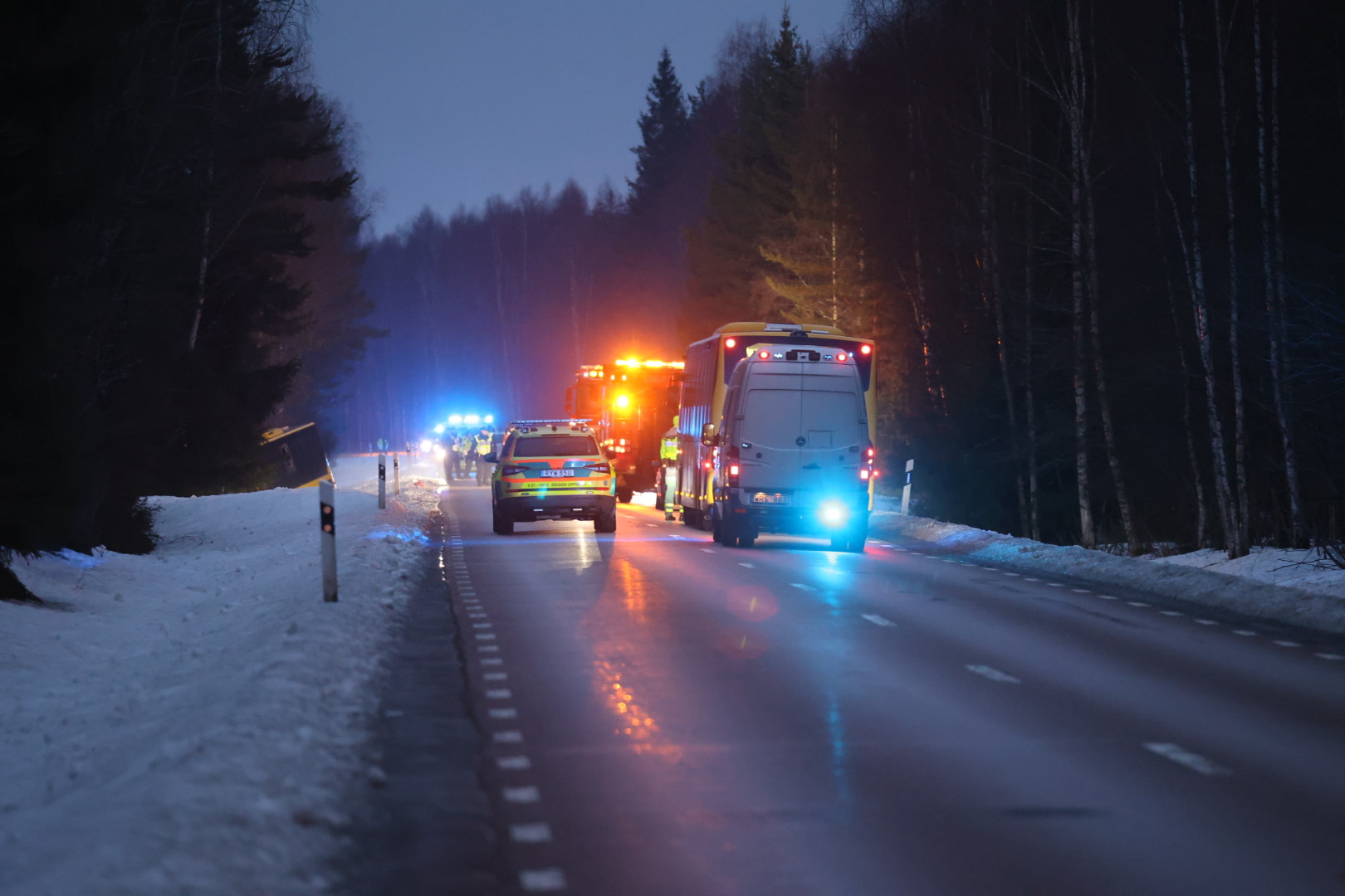 Polisen Lägger Ner Utredningen Om Bussolyckan Sala Allehanda