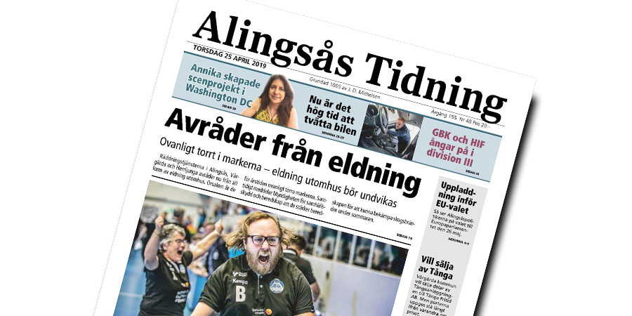 Alingsås tidning vad hade hände vid circle k vårgårda igår