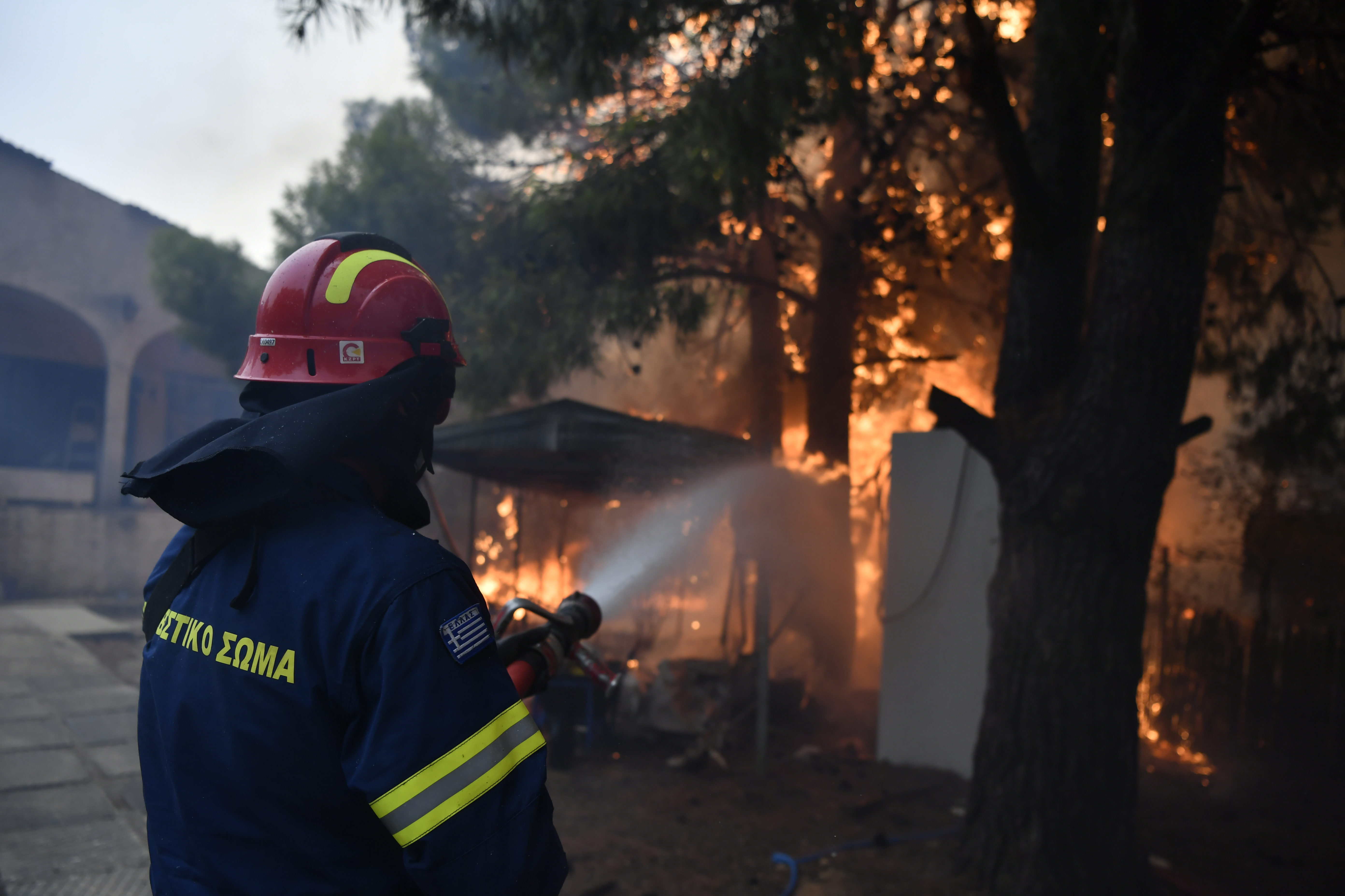 Fire approaches Athens – Greece receives aid from the European Union – Hufvudstadsbladet