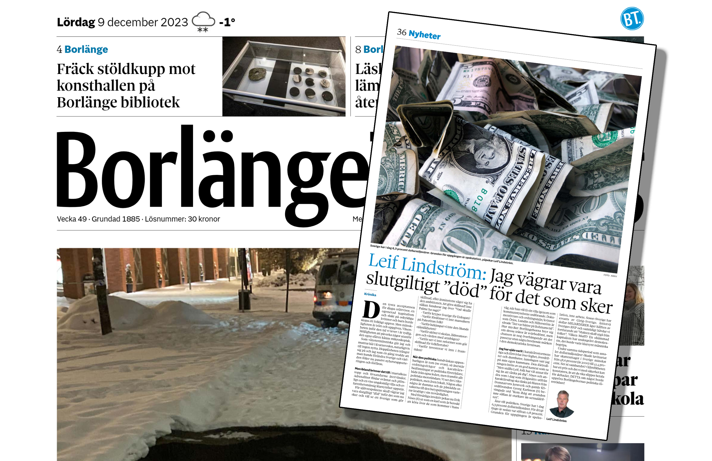 Vi Måste Tala Om Klass Borlänge Tidning 3162