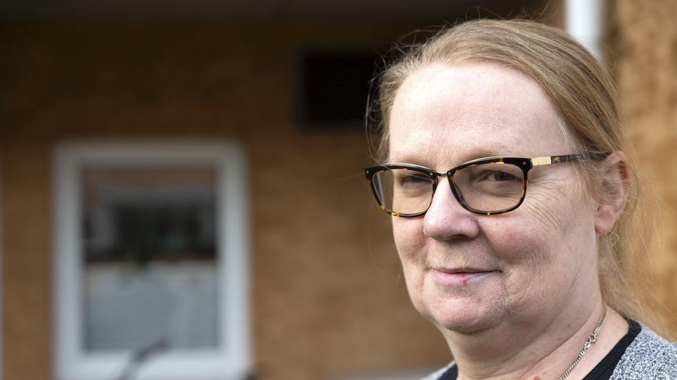 Helena Fyhr Abrahamsson, ordförande i fackförbundet Vision i Växjö stift. Foto: Lars-Göran Rydqvist