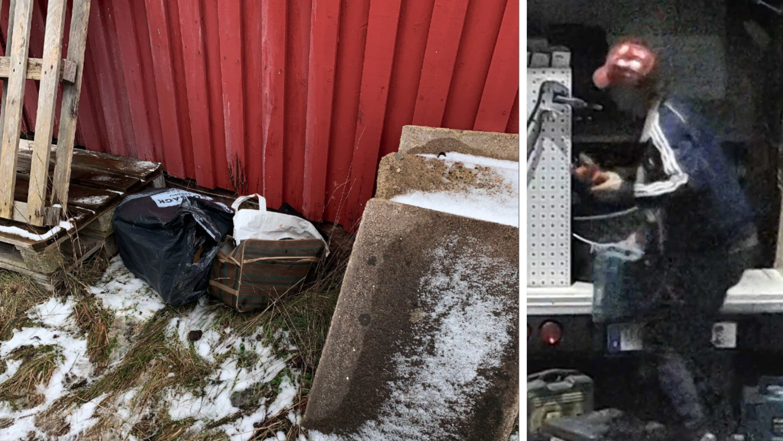 53-åringen påstår att han inte tänkte stjäla något fast han bröt sig in i Eksjöparets hus. Mannen fångades senare på bild under en stöldraid i Nässjö.