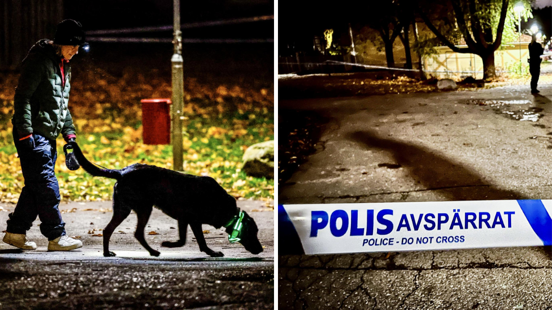 BILDEXTRA: Här Arbetar Polisen Bakom Avspärrningen – VLT