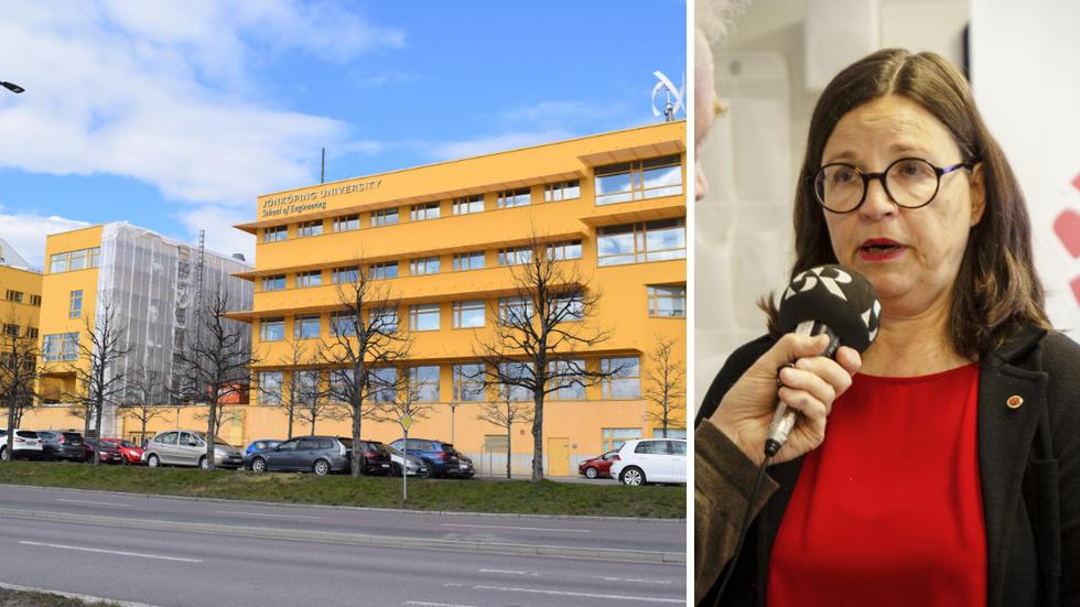Högskolan i Jönköping stänger dörren för ryska studenter, efter uppmaning från utbildningsminister Anna Ekström (S).