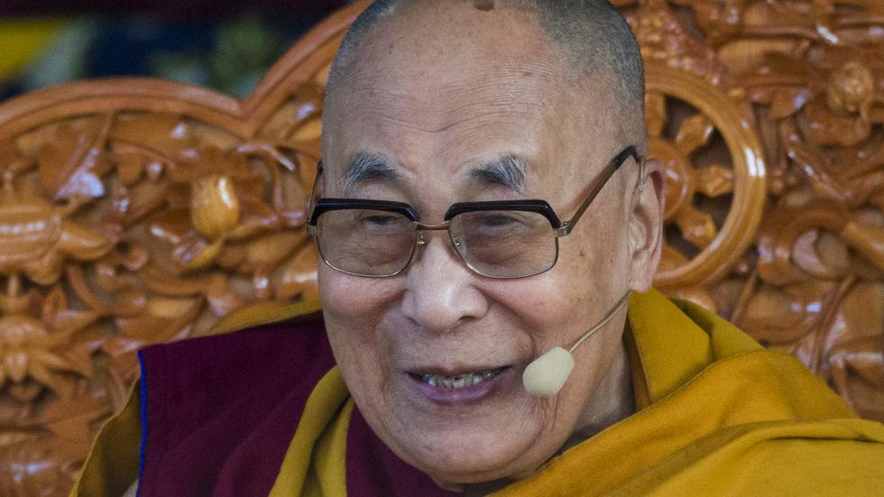 Tibets andlige ledare Dalai lama. Arkivbild.