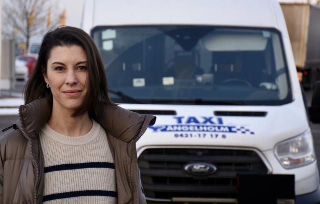 Carolin Knutsson, mångårig medarbetare på Taxi Ängelholm.
