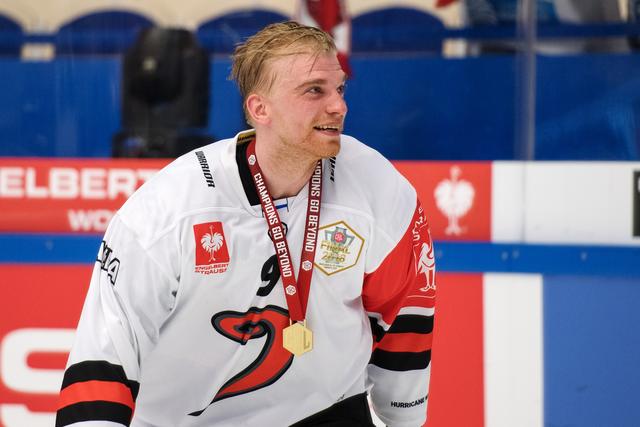 Joonas Nättinen vann 2018 CHL-guld med sitt Jyväskylä. I finalen besegrade man Växjö.