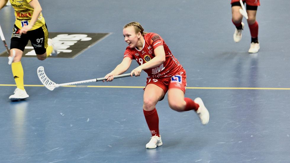 Elin Rejgård gjorde ett av JIK-målen i förlustmatchen mot Karlstad.