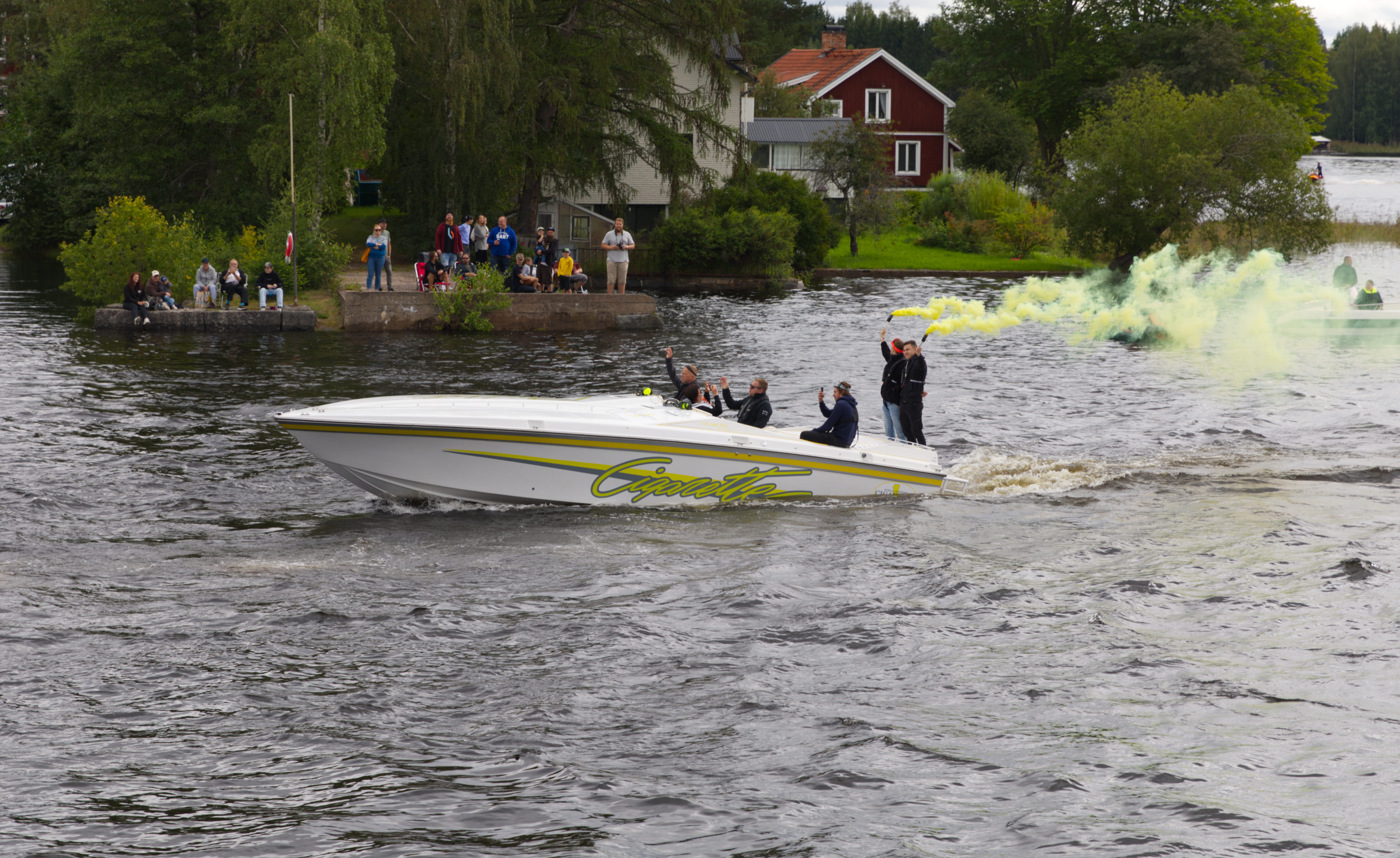 Poker Run så stort det kan bli ”Det är faktiskt lite på gränsen