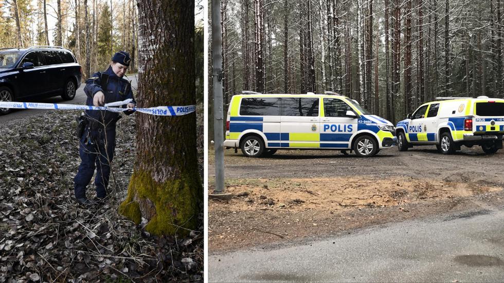Fyra timmar innan bilbranden nära Domsand och två timmar efter att polisen gjort det makabra fyndet av en dödad man i ett skogsparti söder om Jönköping blev en affärsbekant uppringd av den nu häktade och mordmisstänkte mannen.