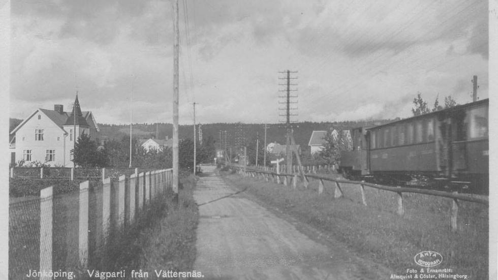 (Foto ur Jönköpings spårvagns- och busshistoriska sällskaps arkiv). 