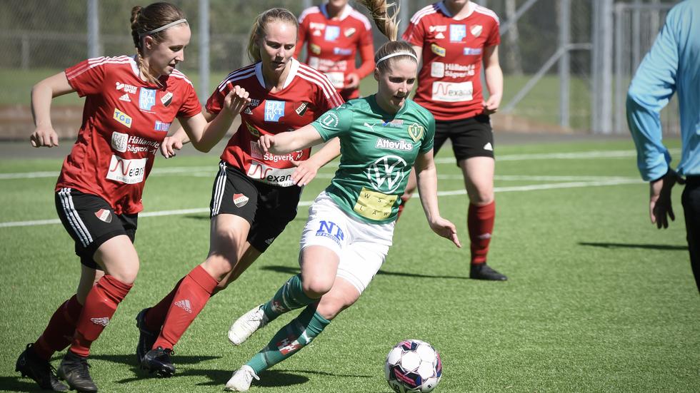 Antonia Estunger gjorde J-Södras enda mål i matchen mot HGH.