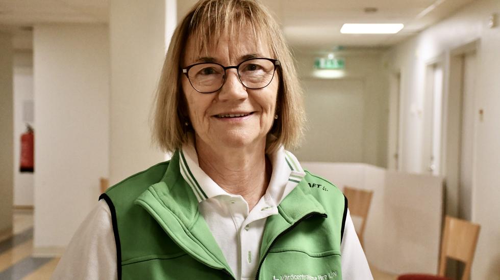 Angela Eckerby är utvecklingsledare inom primärvården i regionen och är också ansvarig för vaccinationsprojektet.
