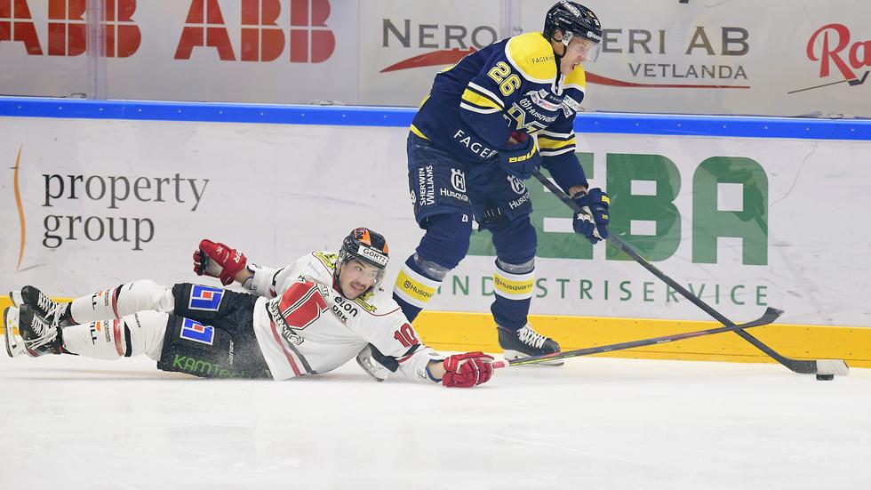  Örebro tar emot HV71 i sin hemmapremiär i SHL. Då bjuder klubben in deras aktieägare. Foto: Mikael Fritzon/TT