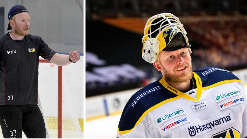 Jonas Gunnarsson har beslutat sig för att fortsätta i HV71. Foto:Carl Ljungquist och Bildbyrån
